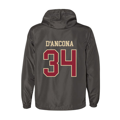 Boston College - NCAA Baseball : Luke D'Ancona - Windbreaker-1