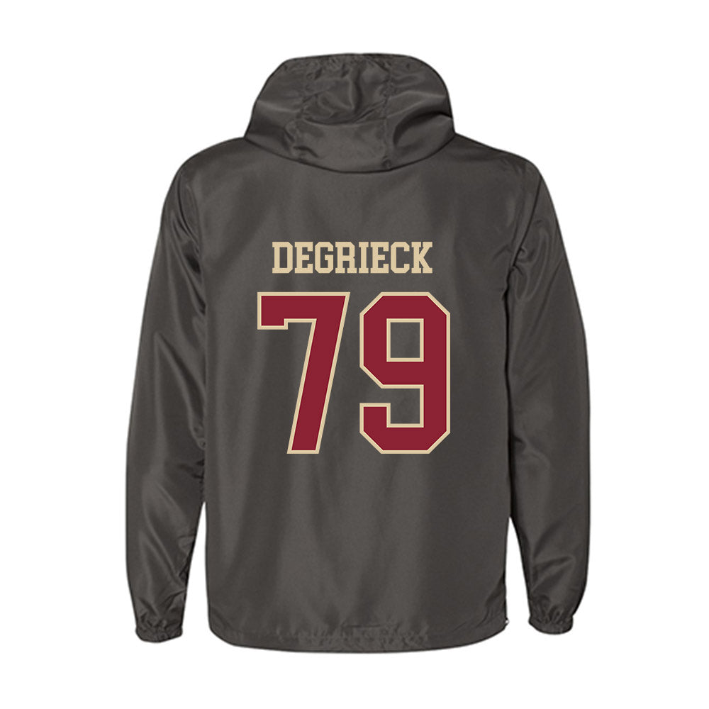 Boston College - NCAA Football : Alex Degrieck - Windbreaker-1