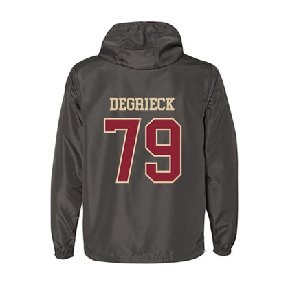 Boston College - NCAA Football : Alex Degrieck - Windbreaker-1