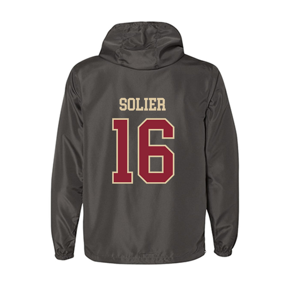 Boston College - NCAA Baseball : Julio Solier - Windbreaker-1