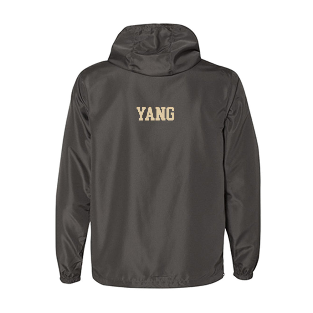 Boston College - NCAA Men's Fencing : Adam Yang - Windbreaker-1