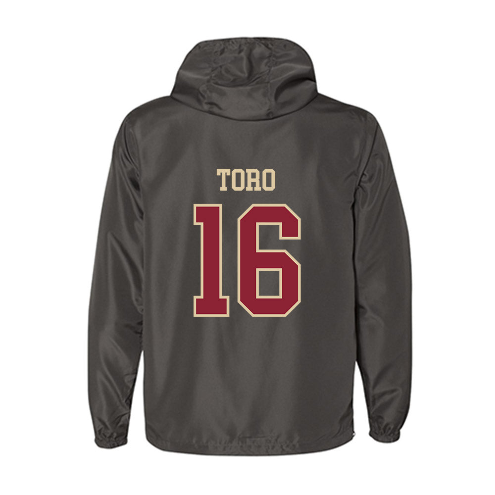 Boston College - NCAA Men's Soccer : Bryan Toro - Windbreaker-1