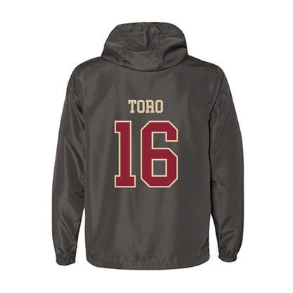 Boston College - NCAA Men's Soccer : Bryan Toro - Windbreaker-1