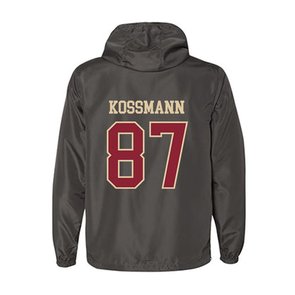Boston College - NCAA Football : Cameron Kossmann - Windbreaker-1