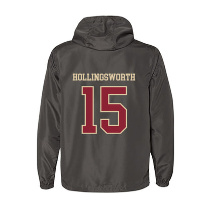Boston College - NCAA Women's Basketball : Megan Hollingsworth - Windbreaker-1
