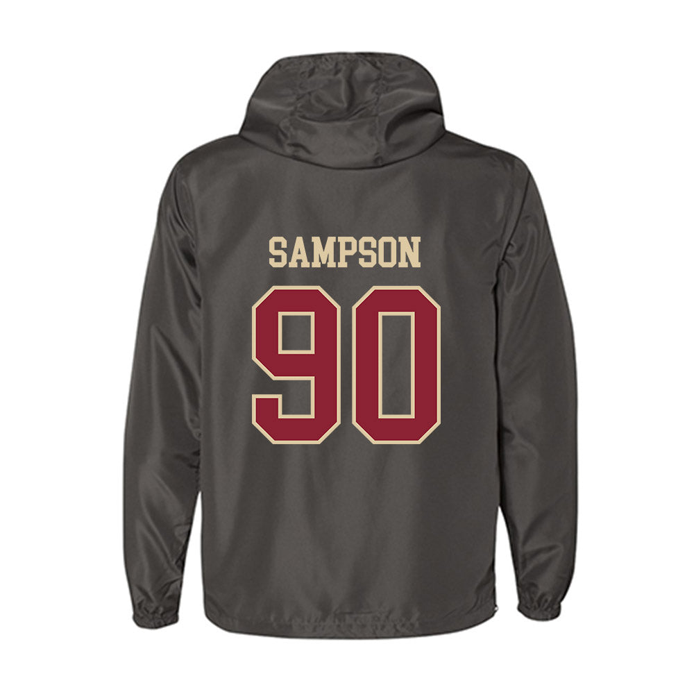 Boston College - NCAA Football : KJ Sampson - Windbreaker-1