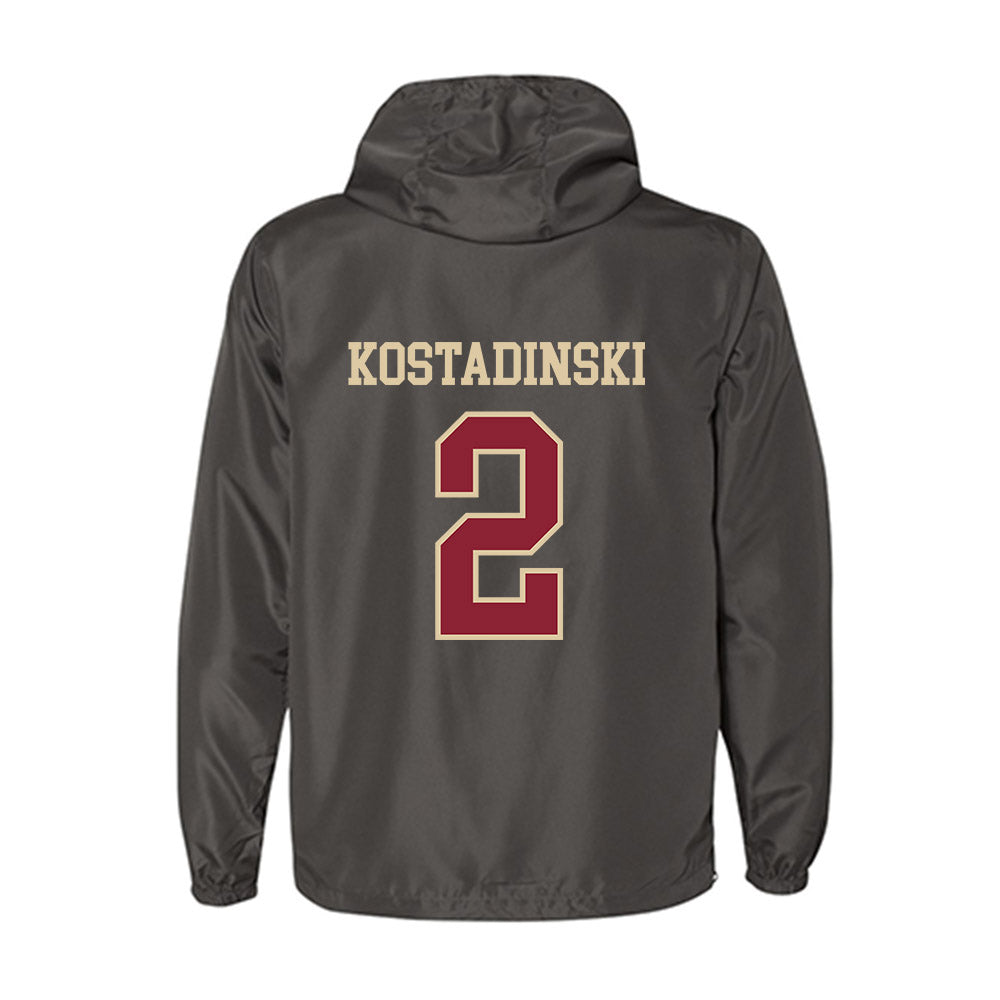 Boston College - NCAA Men's Ice Hockey : Kristian Kostadinski - Windbreaker-1