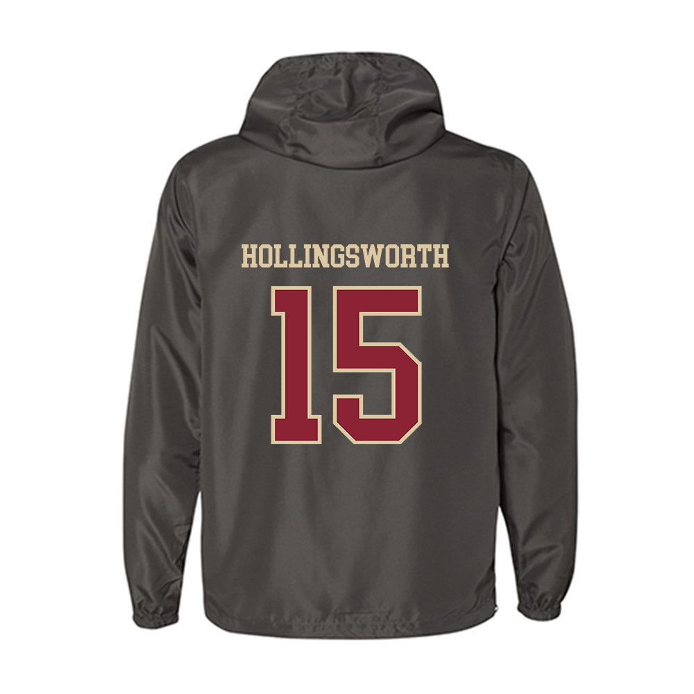 Boston College - NCAA Women's Basketball : Megan Hollingsworth - Windbreaker-1