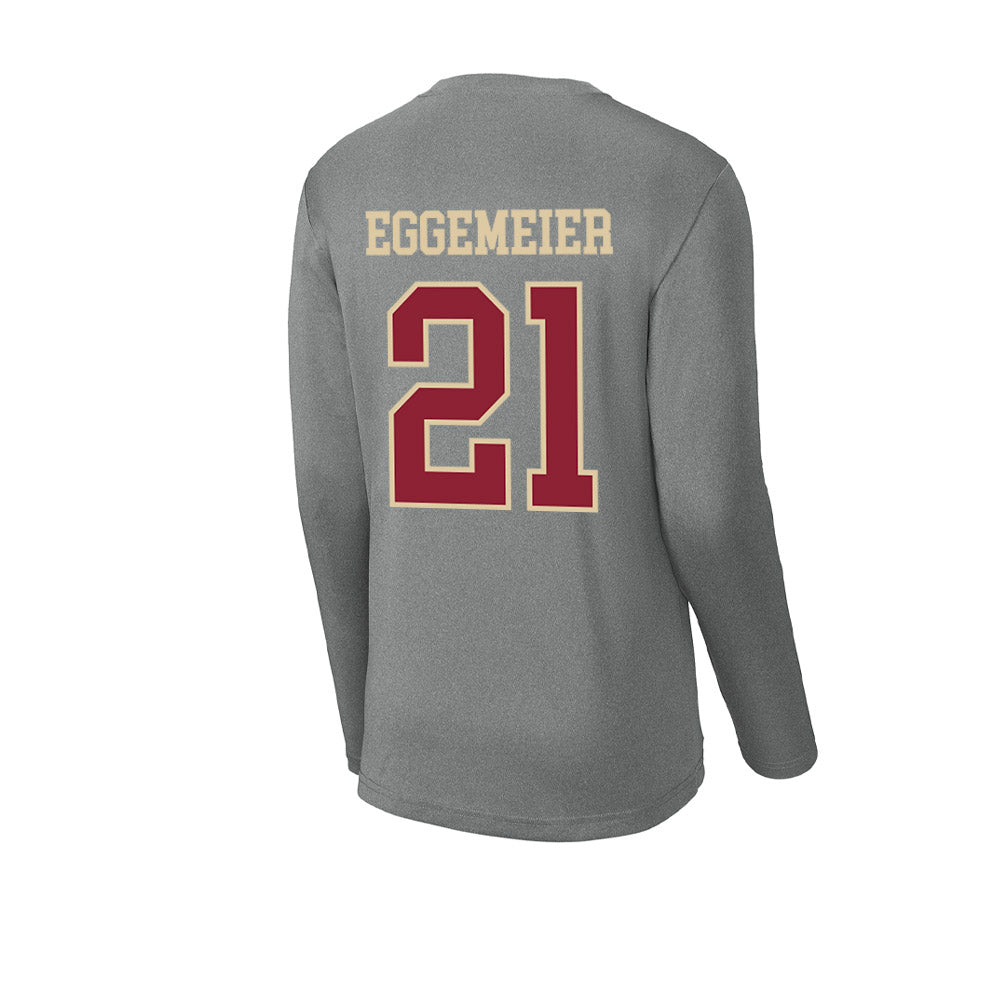 Boston College - NCAA Men's Basketball : Will Eggemeier - Activewear Long Sleeve T-Shirt-1