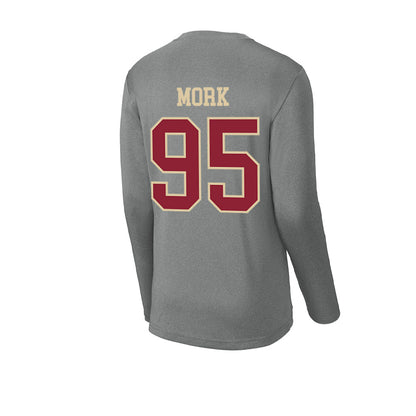 Boston College - NCAA Skiing : Otto Mork - Activewear Long Sleeve T-Shirt-1