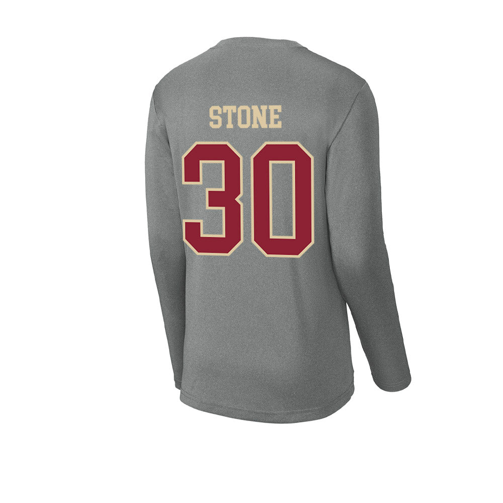 Boston College - NCAA Football : Sam Stone - Activewear Long Sleeve T-Shirt-1