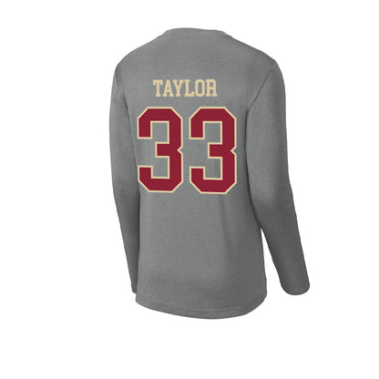 Boston College - NCAA Women's Lacrosse : Rory Taylor - Activewear Long Sleeve T-Shirt-1
