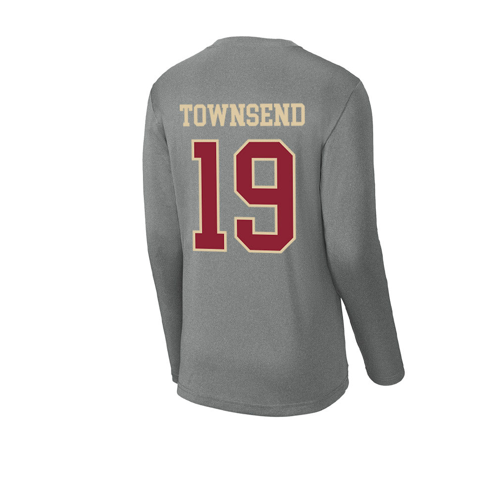 Boston College - NCAA Football : Marcelous Townsend - Activewear Long Sleeve T-Shirt-1