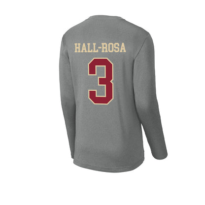 Boston College - NCAA Women's Basketball : Natalia Hall-Rosa - Activewear Long Sleeve T-Shirt-1