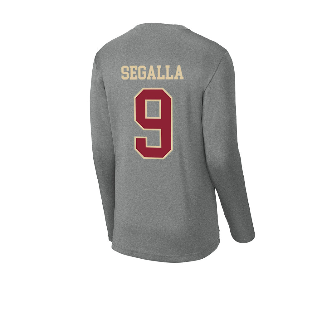 Boston College - NCAA Women's Soccer : Sydney Segalla - Activewear Long Sleeve T-Shirt-1