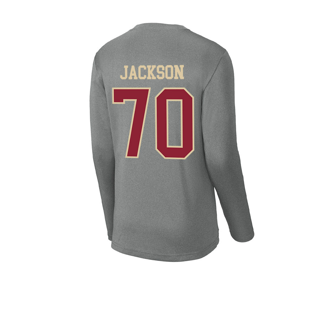 Boston College - NCAA Football : Reggie Jackson - Activewear Long Sleeve T-Shirt-1