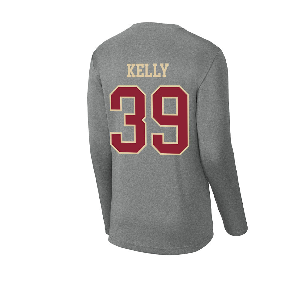 Boston College - NCAA Football : Zach Kelly - Activewear Long Sleeve T-Shirt-1