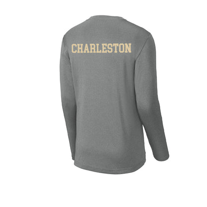Boston College - NCAA Skiing : Emily Charleston - Activewear Long Sleeve T-Shirt-1