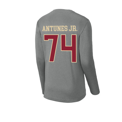 Boston College - NCAA Football : Marcelino Antunes Jr. - Activewear Long Sleeve T-Shirt-1