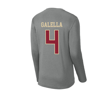 Boston College - NCAA Softball : Mia Galella - Activewear Long Sleeve T-Shirt-1