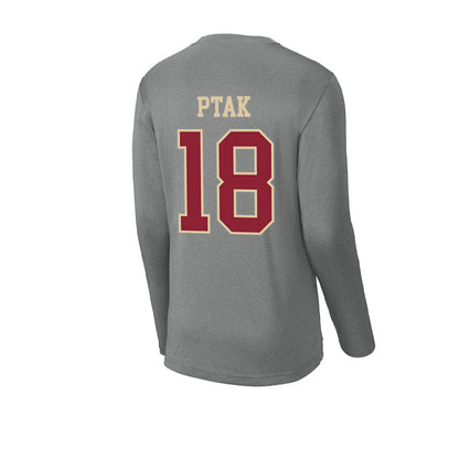 Boston College - NCAA Softball : Abby Ptak - Activewear Long Sleeve T-Shirt-1