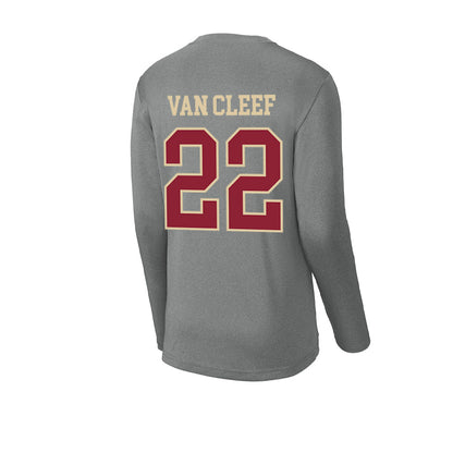 Boston College - NCAA Softball : Emily Van Cleef - Activewear Long Sleeve T-Shirt-1