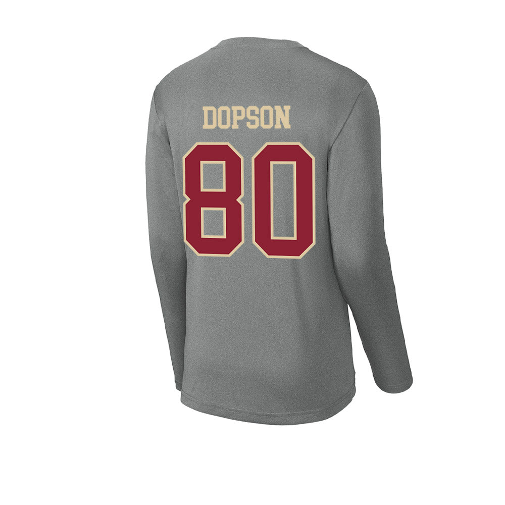 Boston College - NCAA Football : Bryce Dopson - Activewear Long Sleeve T-Shirt-1
