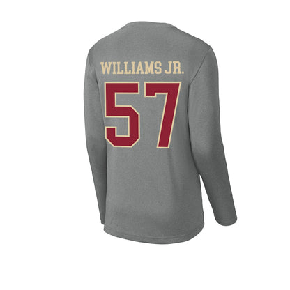 Boston College - NCAA Football : Denzil Williams Jr. - Activewear Long Sleeve T-Shirt-1
