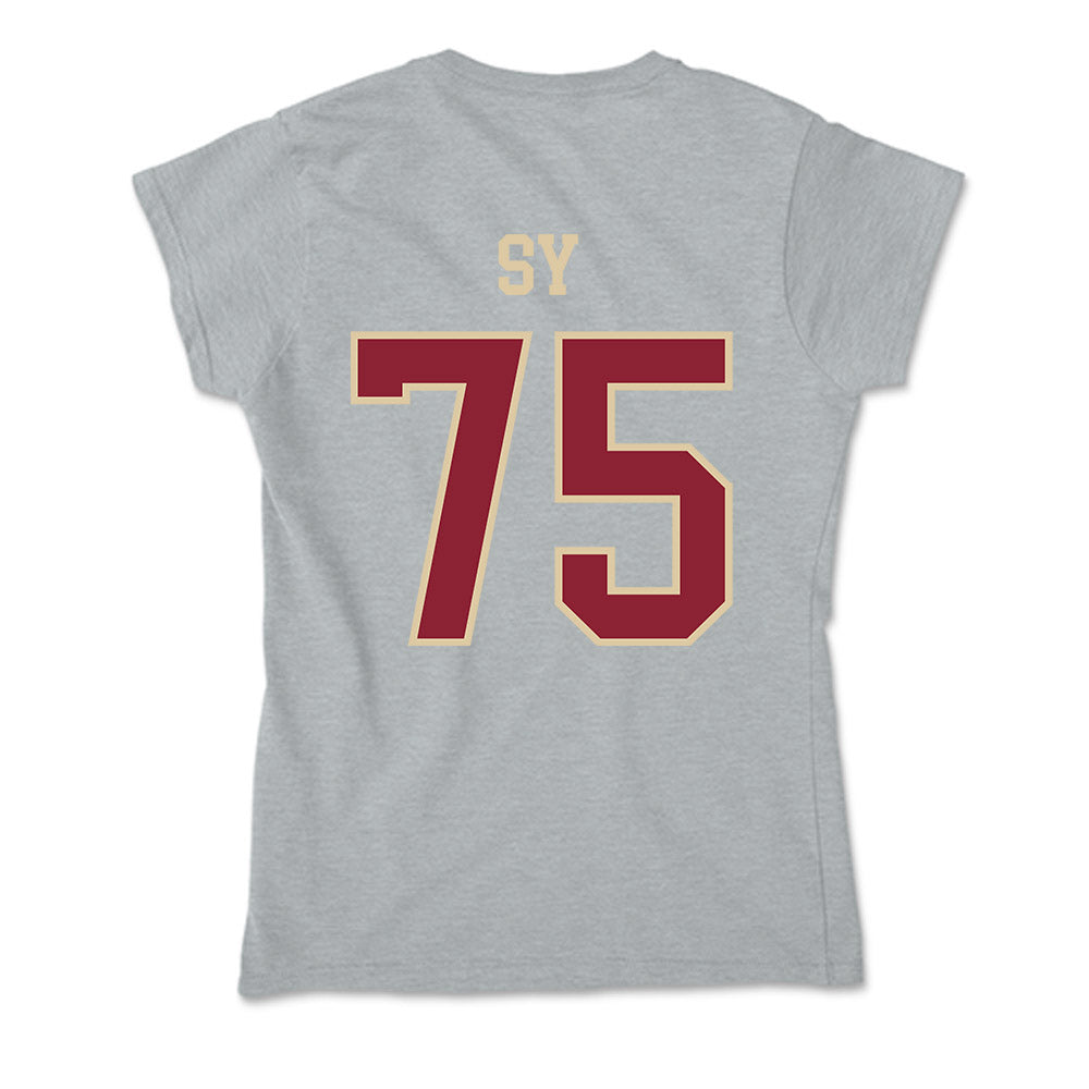 Boston College - NCAA Football : Pape Abdoulaye Sy - Soft Style Women’s T-Shirt-1