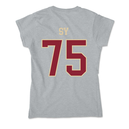 Boston College - NCAA Football : Pape Abdoulaye Sy - Soft Style Women’s T-Shirt-1