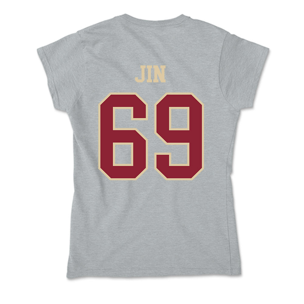 Boston College - NCAA Football : Marek Jin - Soft Style Women’s T-Shirt-1