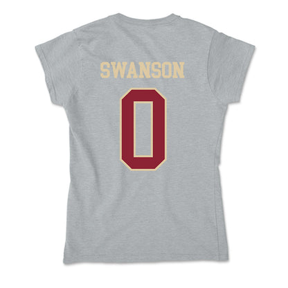 Boston College - NCAA Football : Reed Swanson - Soft Style Women’s T-Shirt-1