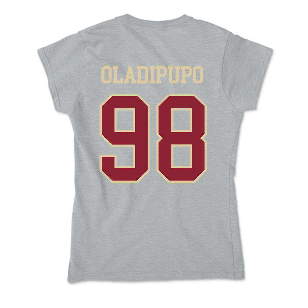 Boston College - NCAA Football : Israel Oladipupo - Soft Style Women’s T-Shirt-1