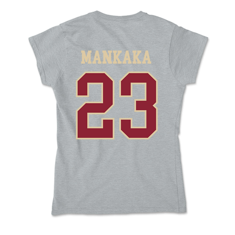 Boston College - NCAA Football : Michael Mankaka - Soft Style Women’s T-Shirt-1