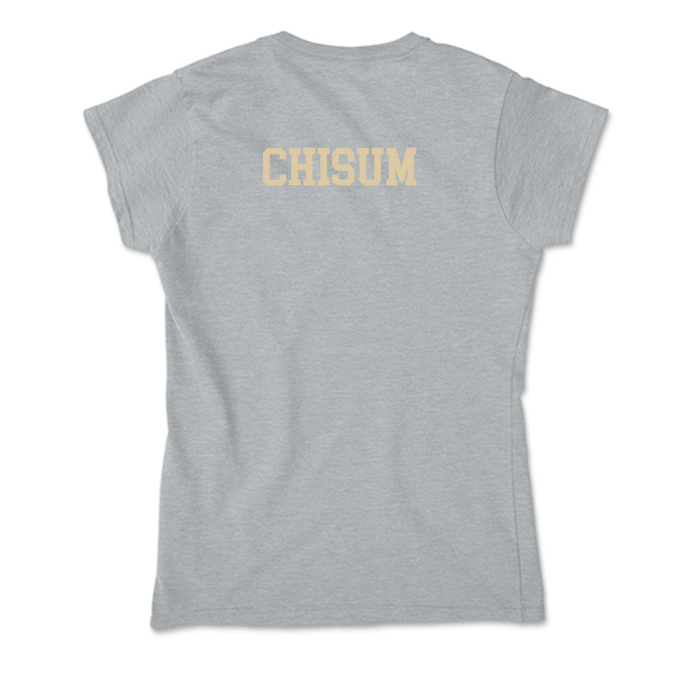 Boston College - NCAA Men's Golf : Connor Chisum - Soft Style Women’s T-Shirt-1