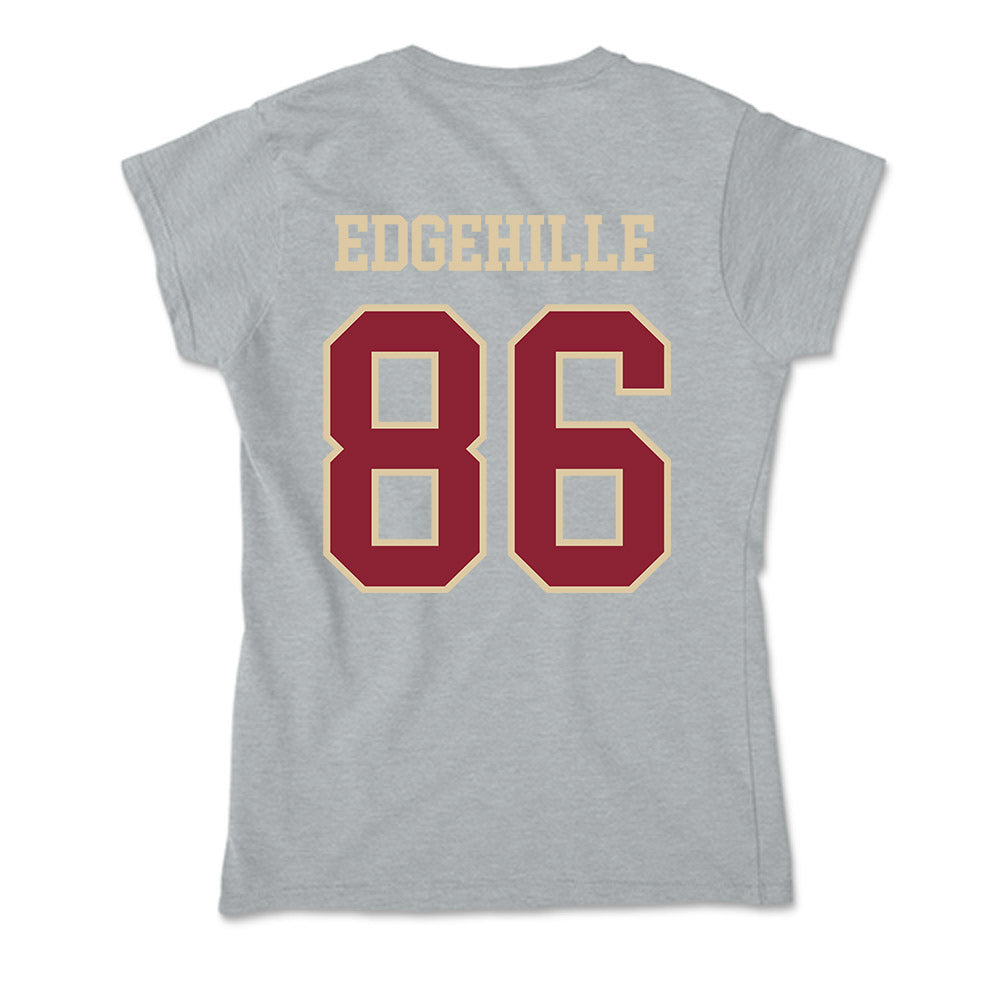 Boston College - NCAA Football : Danny Edgehille - Soft Style Women’s T-Shirt-1