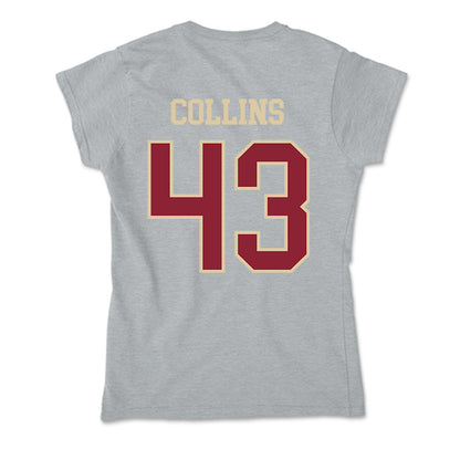 Boston College - NCAA Football : Griffin Collins - Soft Style Women’s T-Shirt-1