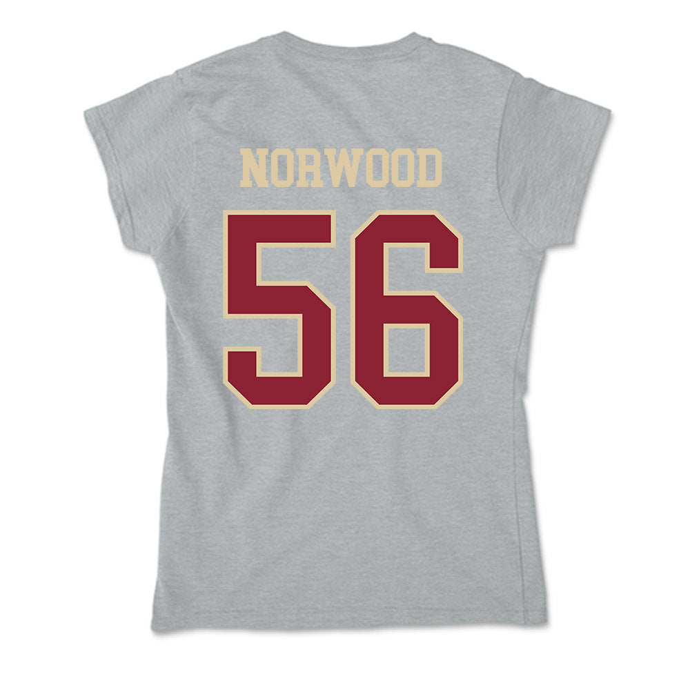 Boston College - NCAA Football : Jani Norwood - Soft Style Women’s T-Shirt-1