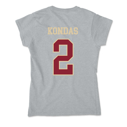 Boston College - NCAA Women's Lacrosse : Lily Kondas - Soft Style Women’s T-Shirt-1