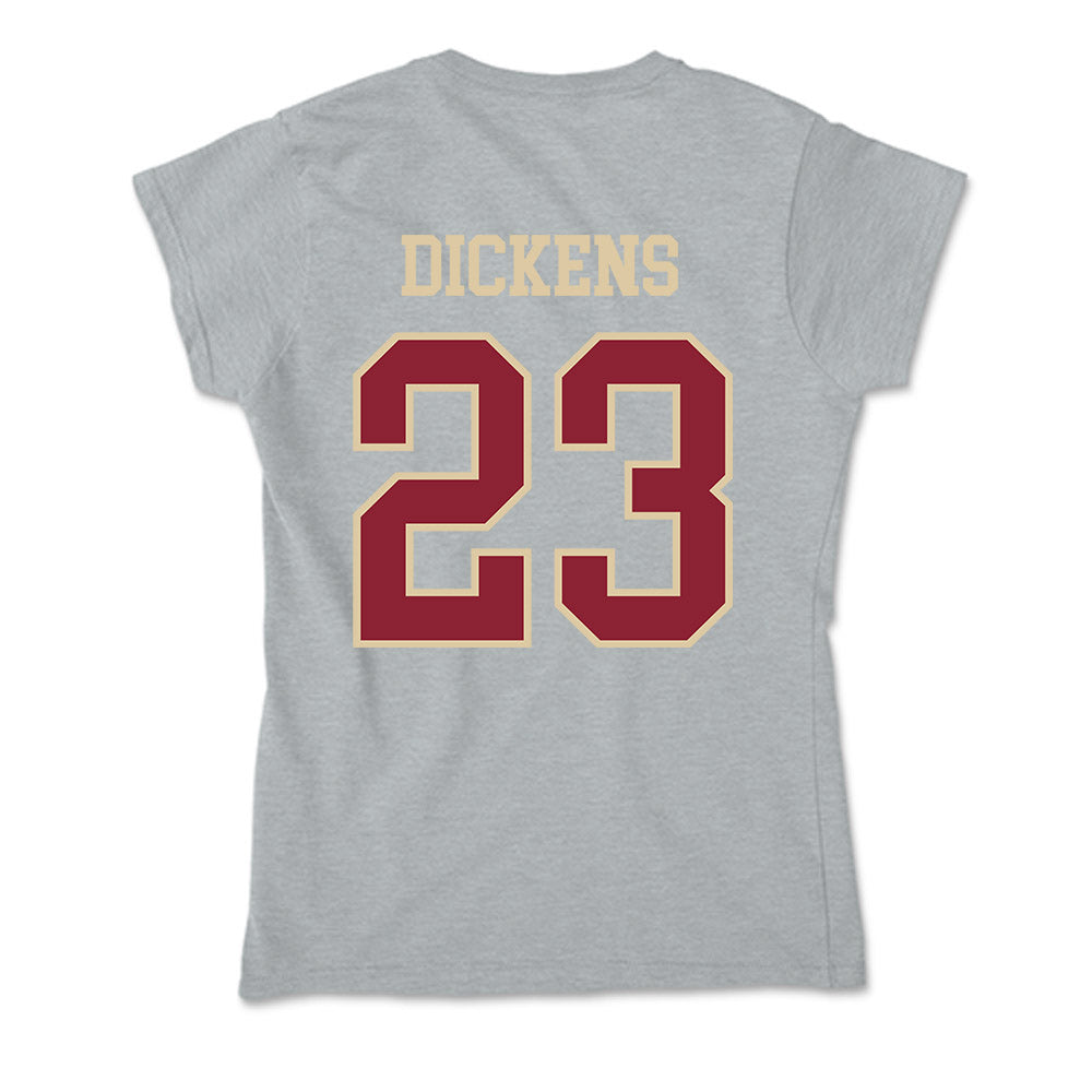 Boston College - NCAA Football : Evan Dickens - Soft Style Women’s T-Shirt-1