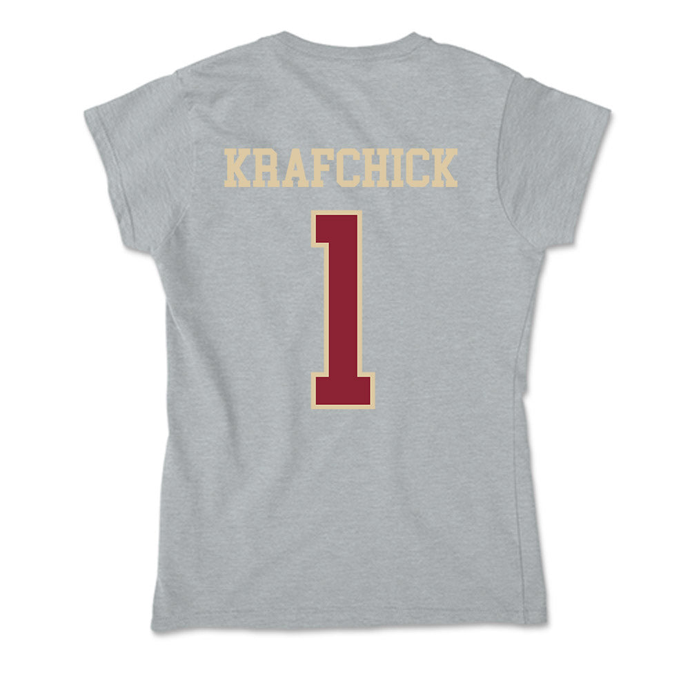 Boston College - NCAA Women's Lacrosse : Jordyn Krafchick - Soft Style Women’s T-Shirt-1