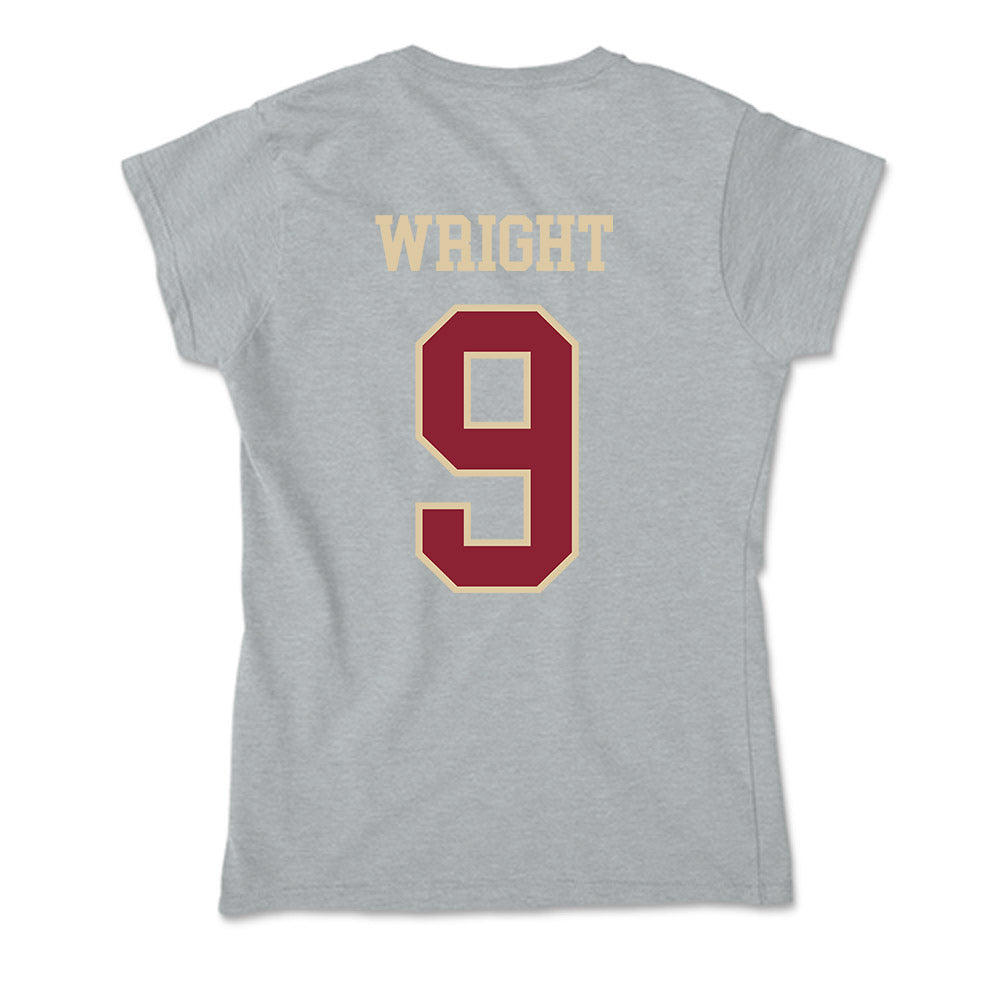 Boston College - NCAA Football : Landon Wright - Soft Style Women’s T-Shirt-1