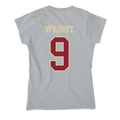 Boston College - NCAA Football : Landon Wright - Soft Style Women’s T-Shirt-1