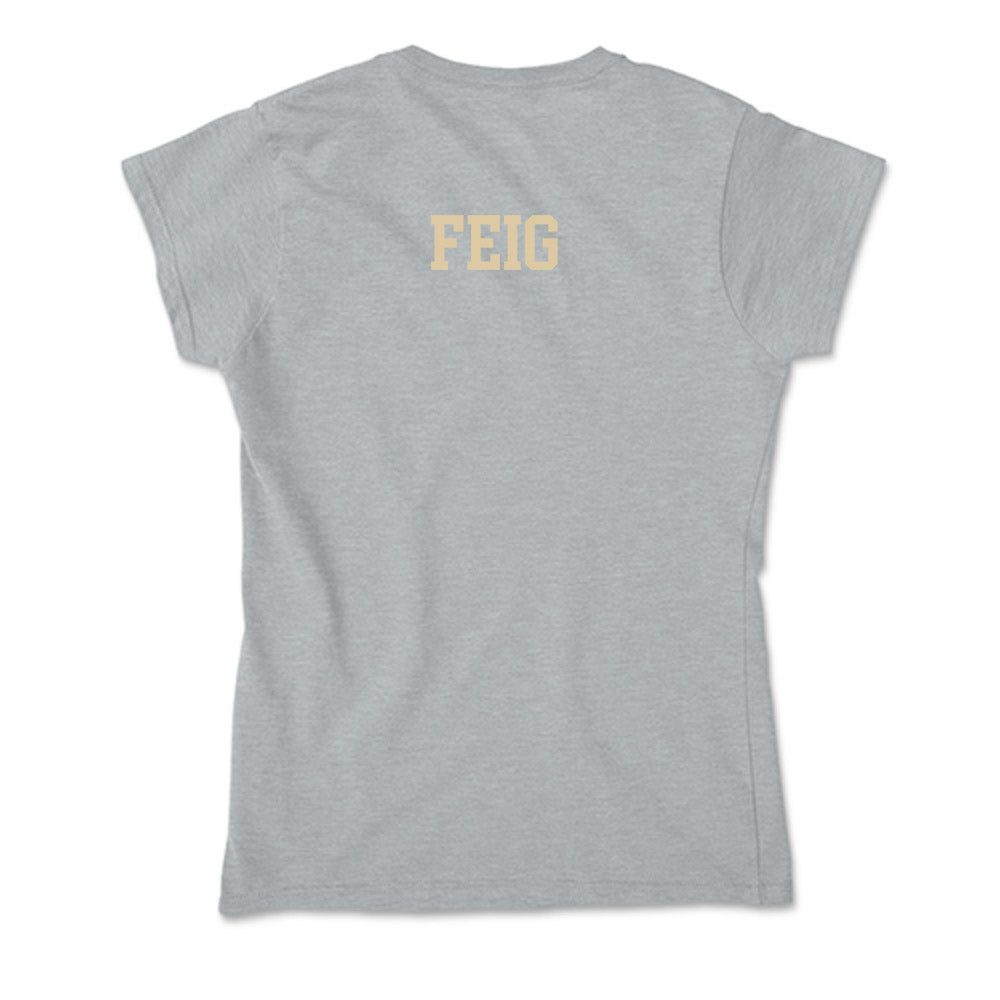 Boston College - NCAA Women's Fencing : Sela Feig - Soft Style Women’s T-Shirt-1