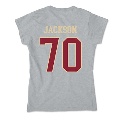 Boston College - NCAA Football : Reggie Jackson - Soft Style Women’s T-Shirt-1