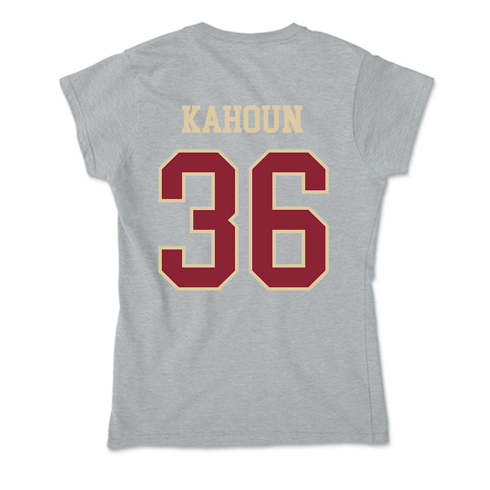 Boston College - NCAA Football : Bodie Kahoun - Soft Style Women’s T-Shirt-1