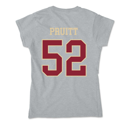 Boston College - NCAA Football : Judah Pruitt - Soft Style Women’s T-Shirt-1