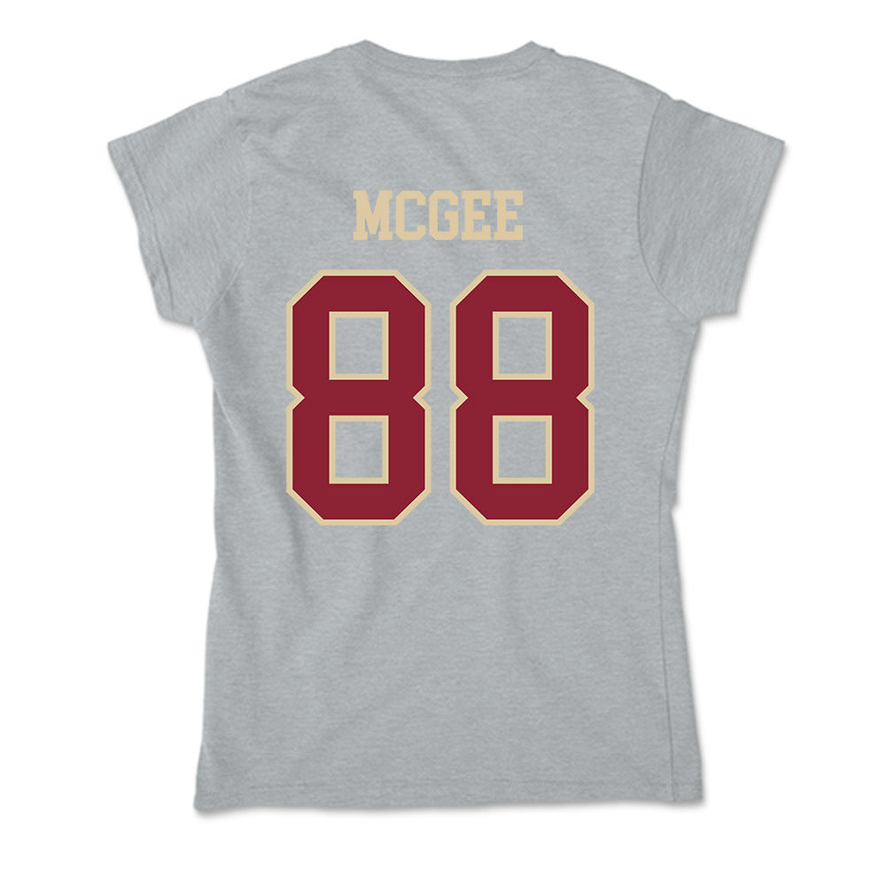 Boston College - NCAA Football : Cameron McGee - Soft Style Women’s T-Shirt-1