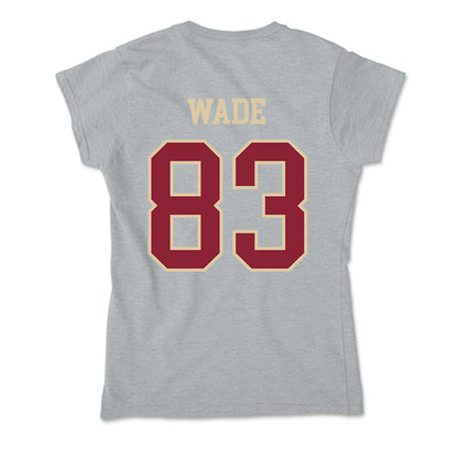 Boston College - NCAA Football : Jackson Wade - Soft Style Women’s T-Shirt-1
