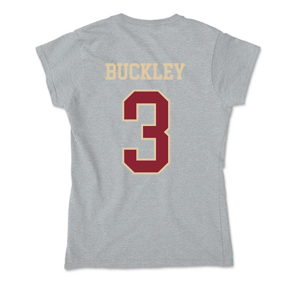 Boston College - NCAA Softball : Kiley Buckley - Soft Style Women’s T-Shirt-1